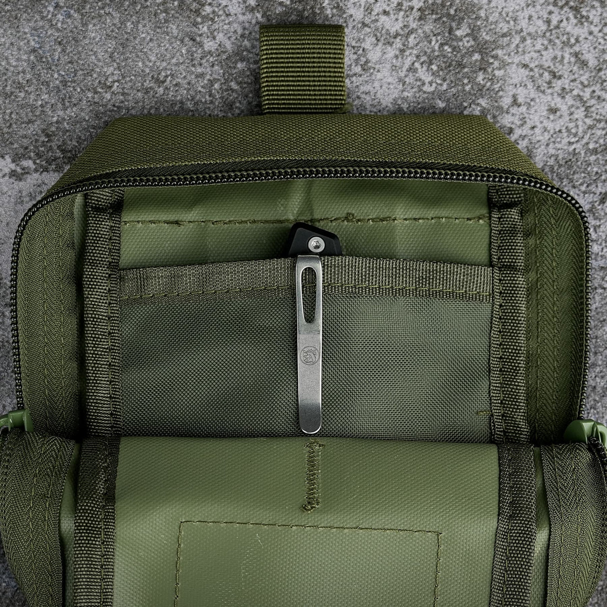 Ankylo | Black Aluminium + Stonewash 154CM