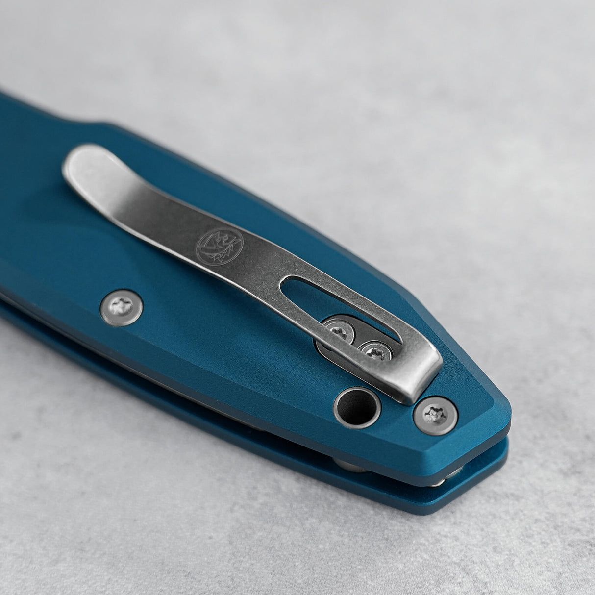 Ankylo | Blue Aluminium + Stonewash Elmax