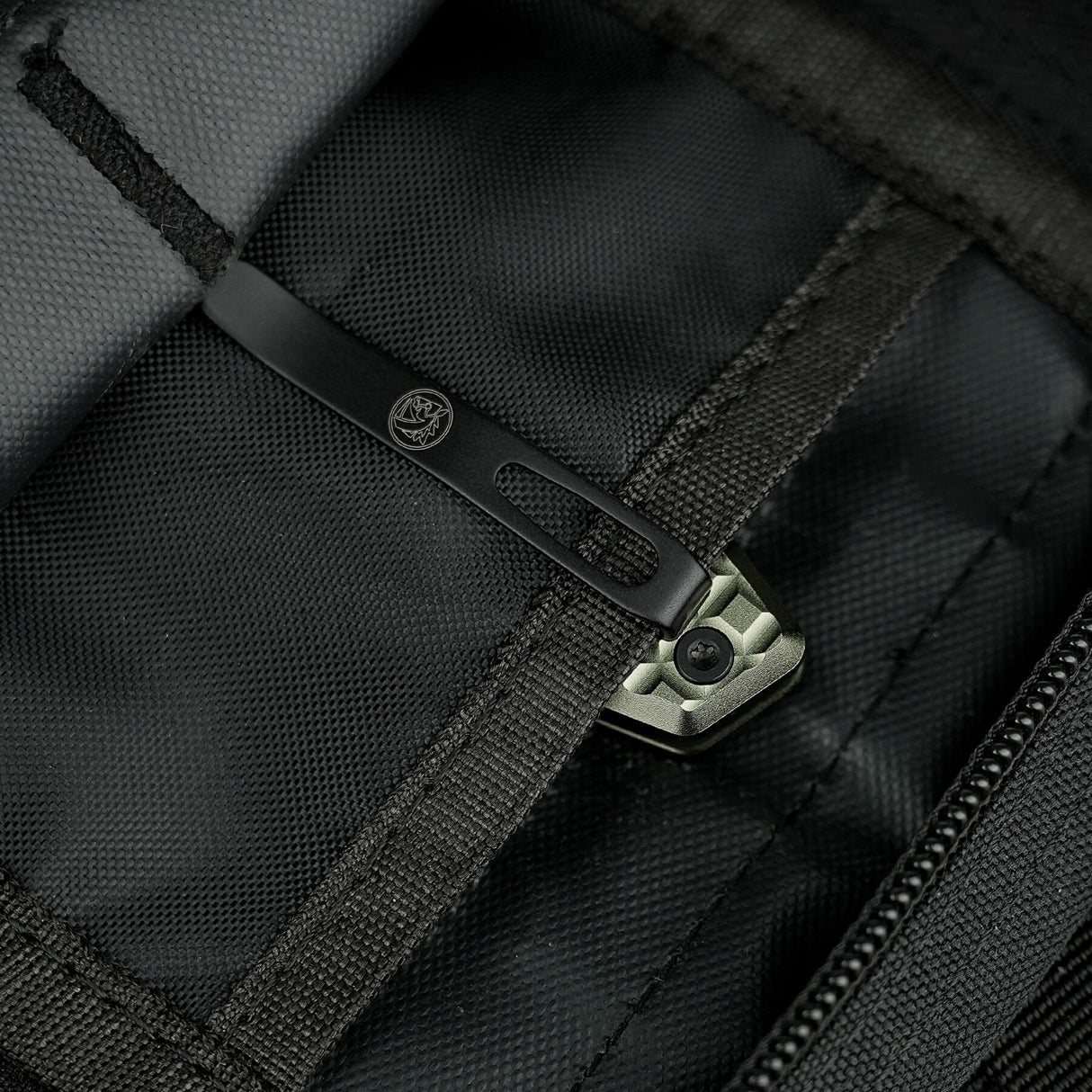 Ankylo | Olive Drab Aluminium + Stonewash Elmax