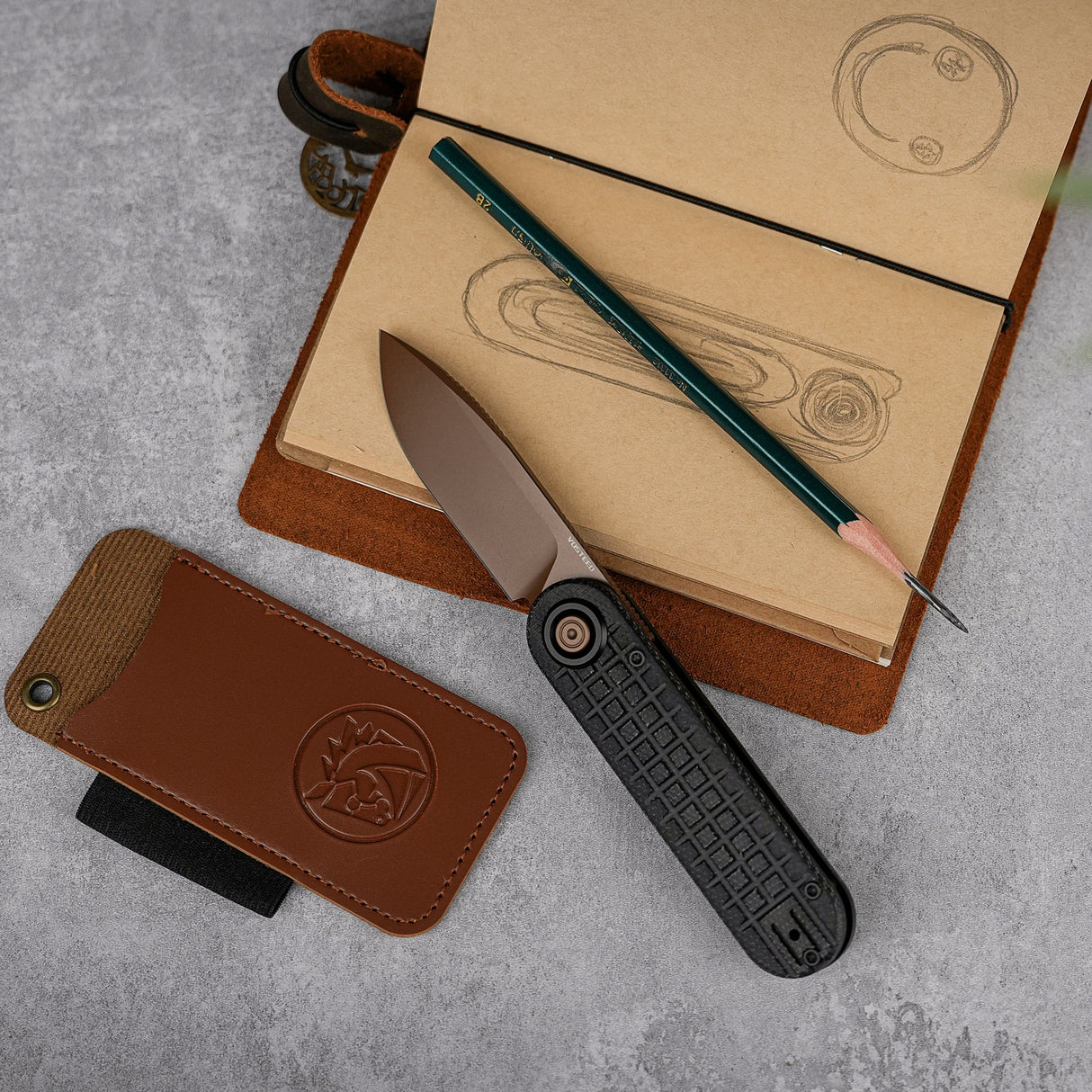 Corgi V 295 | Black Frag Micarta N690 - A3709