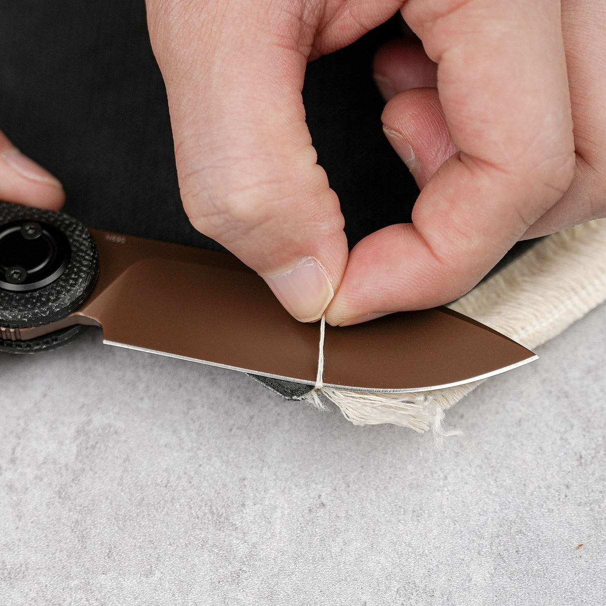 Corgi V 295 | Black Frag Micarta N690 - A3709