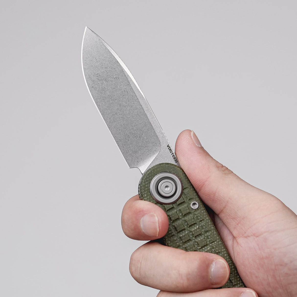 Corgi V 295 | Green Frag Micarta + N690 - A3710