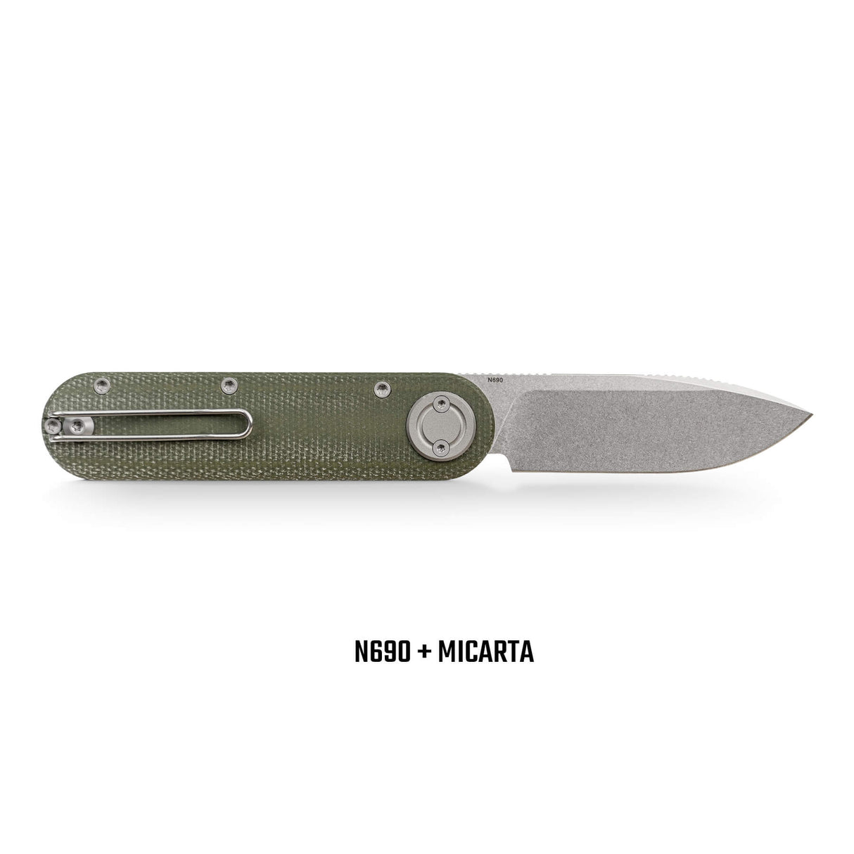 Corgi V 295 | Green Frag Micarta + N690 - A3710