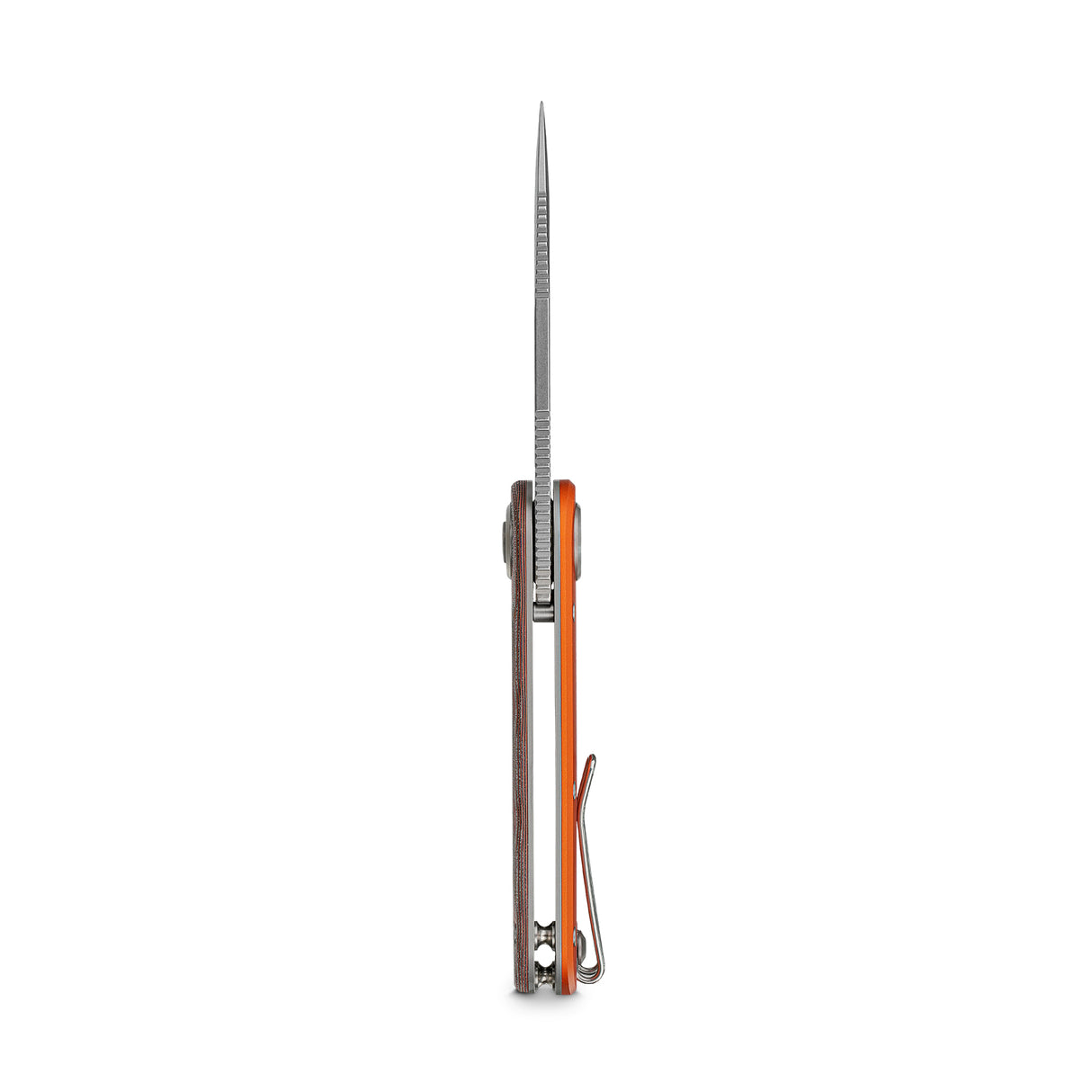 Corgi-V 295 | Copper Raindrop Micarta/Aluminium | Stonewash N690 - A3731
