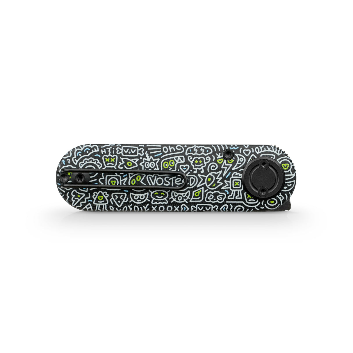 Corgi V | Doodle Monster™ Black G10 + Blackwash - A3726