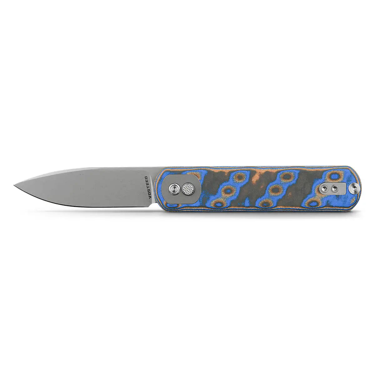 Corgi | Blue Ocean Micarta + 14C28N - A0733