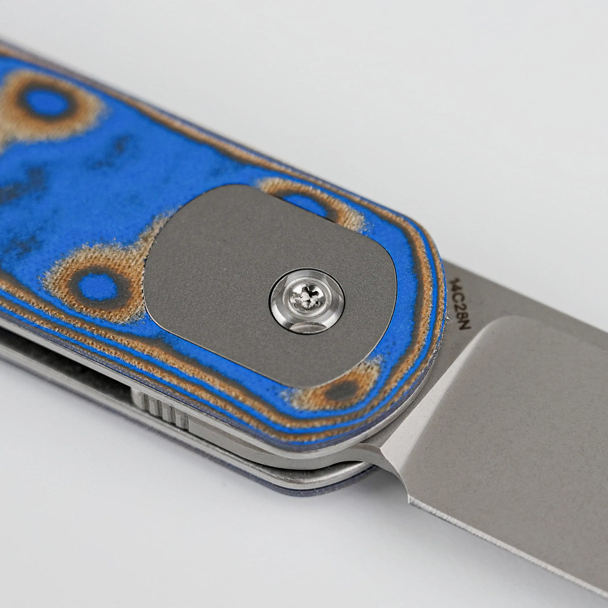 Corgi | Blue Ocean Micarta + 14C28N - A0733