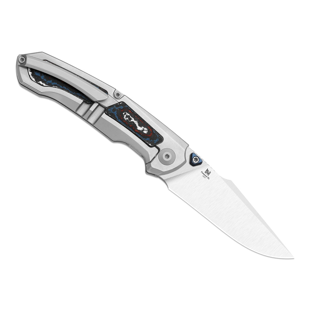 Feweed XL | FatCarbon Nebula & Titanium + Satin S90V