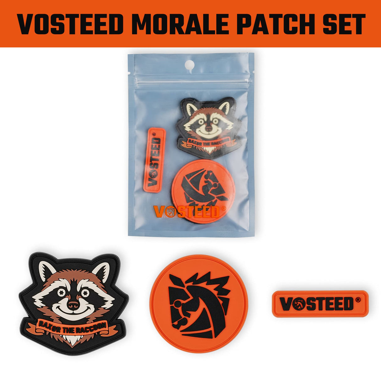 FREE GIFT: Vosteed Morale Patch Set