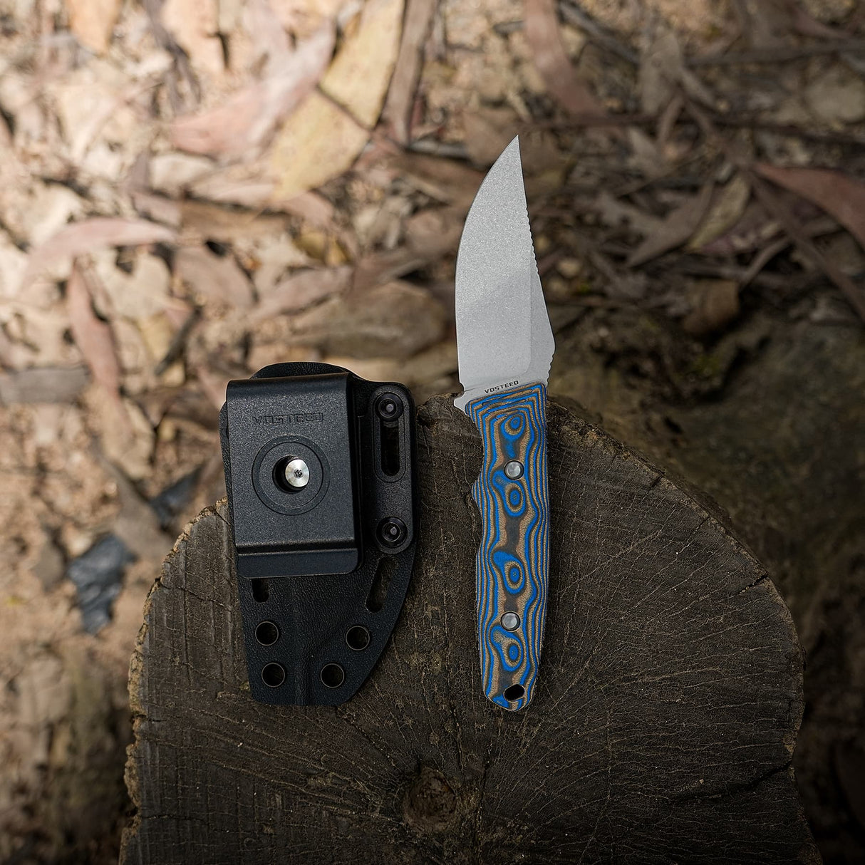 H-Back | Blue Ocean Micarta + Nitro-V - D0407