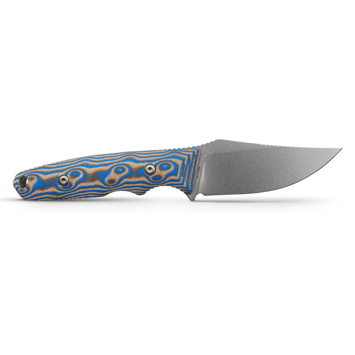 H-Back | Blue Ocean Micarta + Nitro-V - D0407