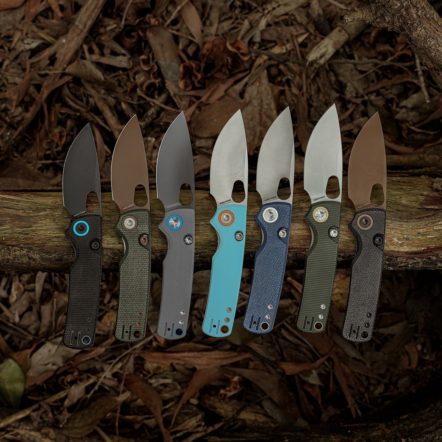 Porcupine | Green Micarta + Copper Dune 14C28N - A2609