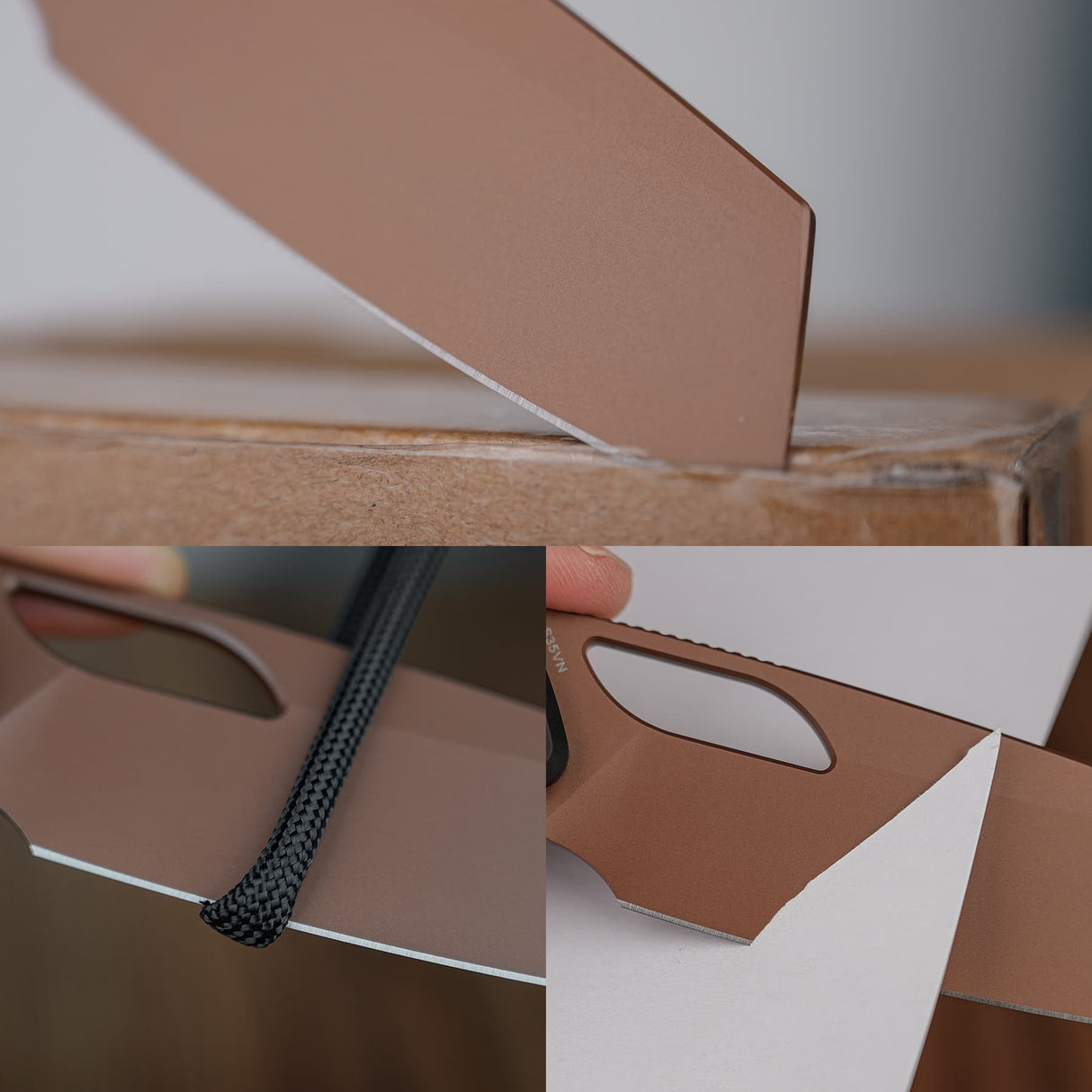 Kroc 329 | Black Aluminium Topo G10 + Copper Dune S35VN - A1810
