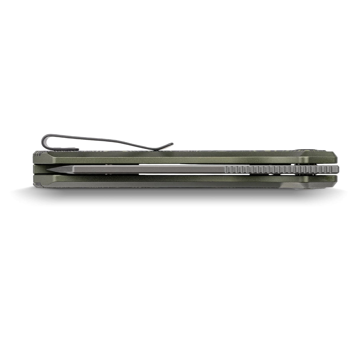 Kroc 329 | Olive Green Aluminium Topo G10 + Destroyer Grey S35VN - A1812