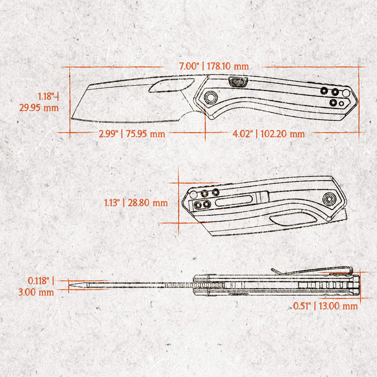 Kroc G10 | Green & Brown + 14C28N - A1805