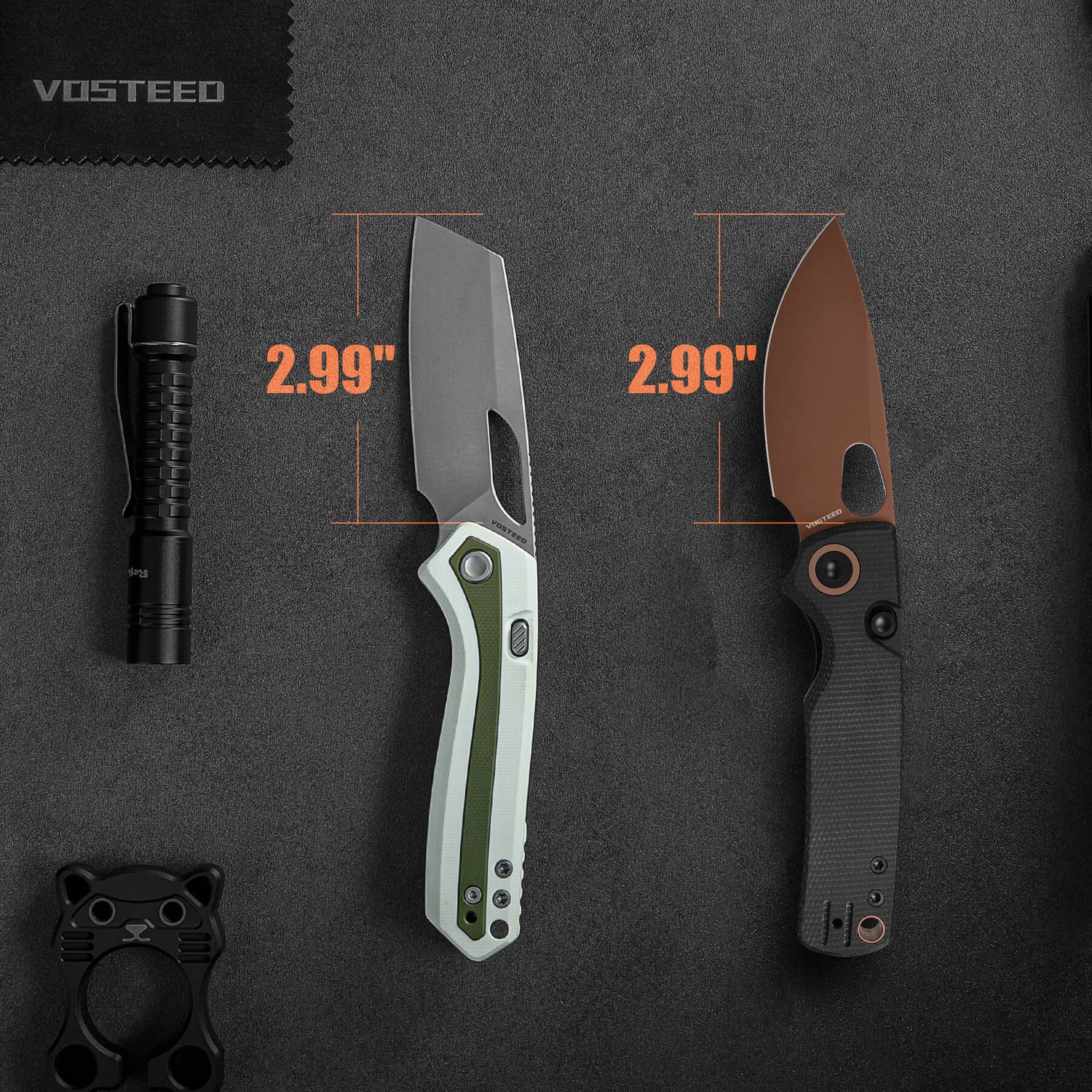 Kroc G10 | White & Green + 14C28N - A1808