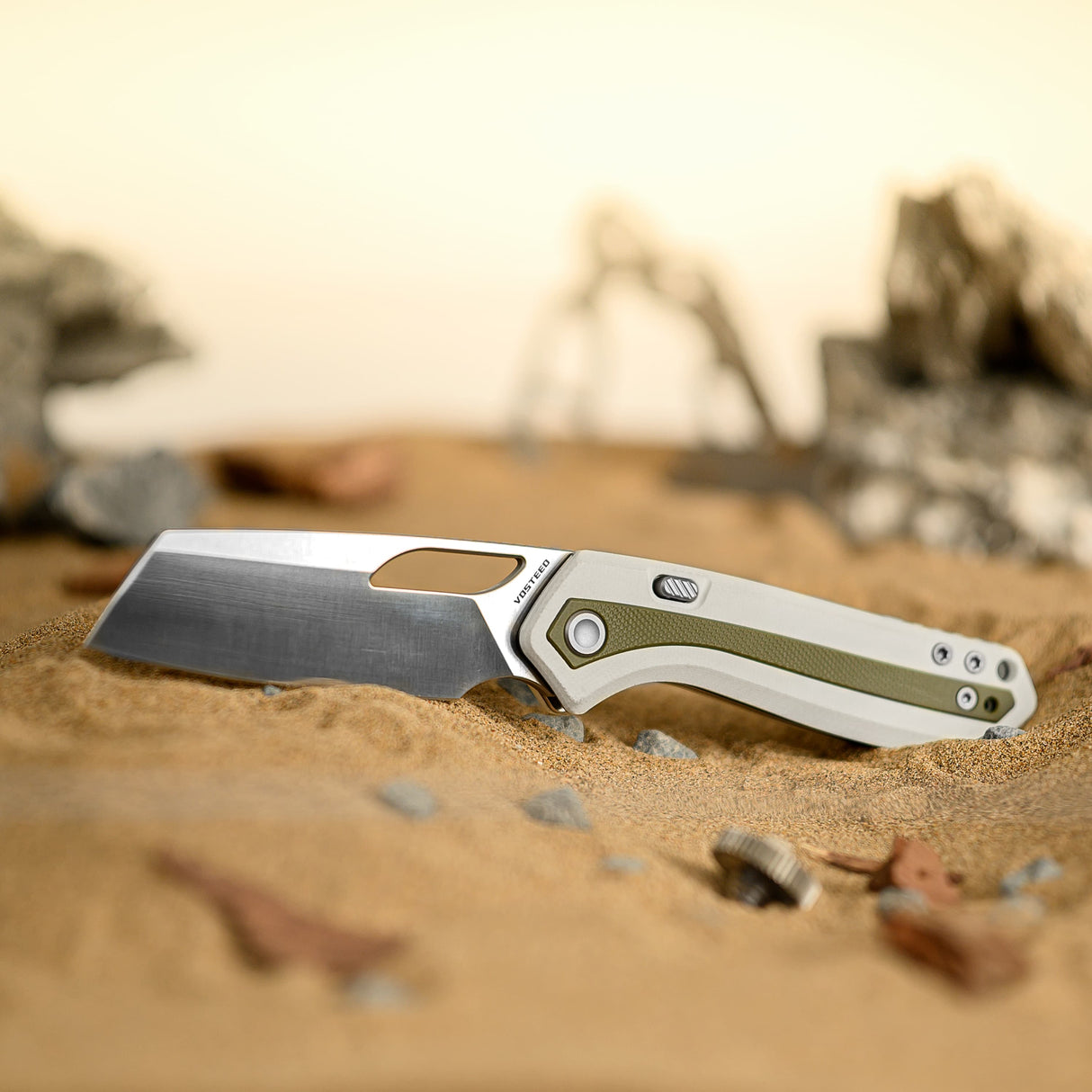 Kroc G10 | White & Green + 14C28N - A1808