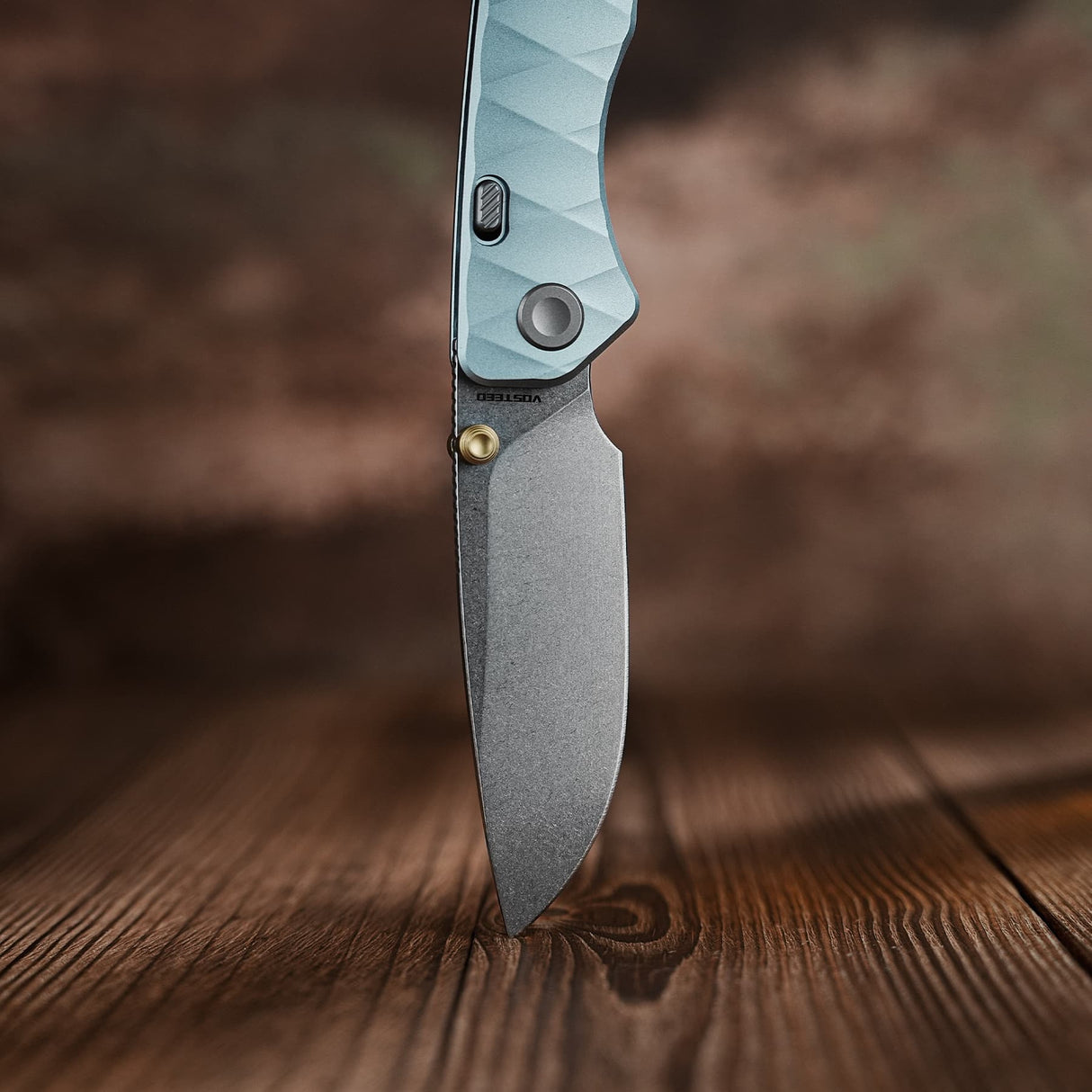Marten 330 | Light Blue Aluminium + Stonewash 154CM - A1614