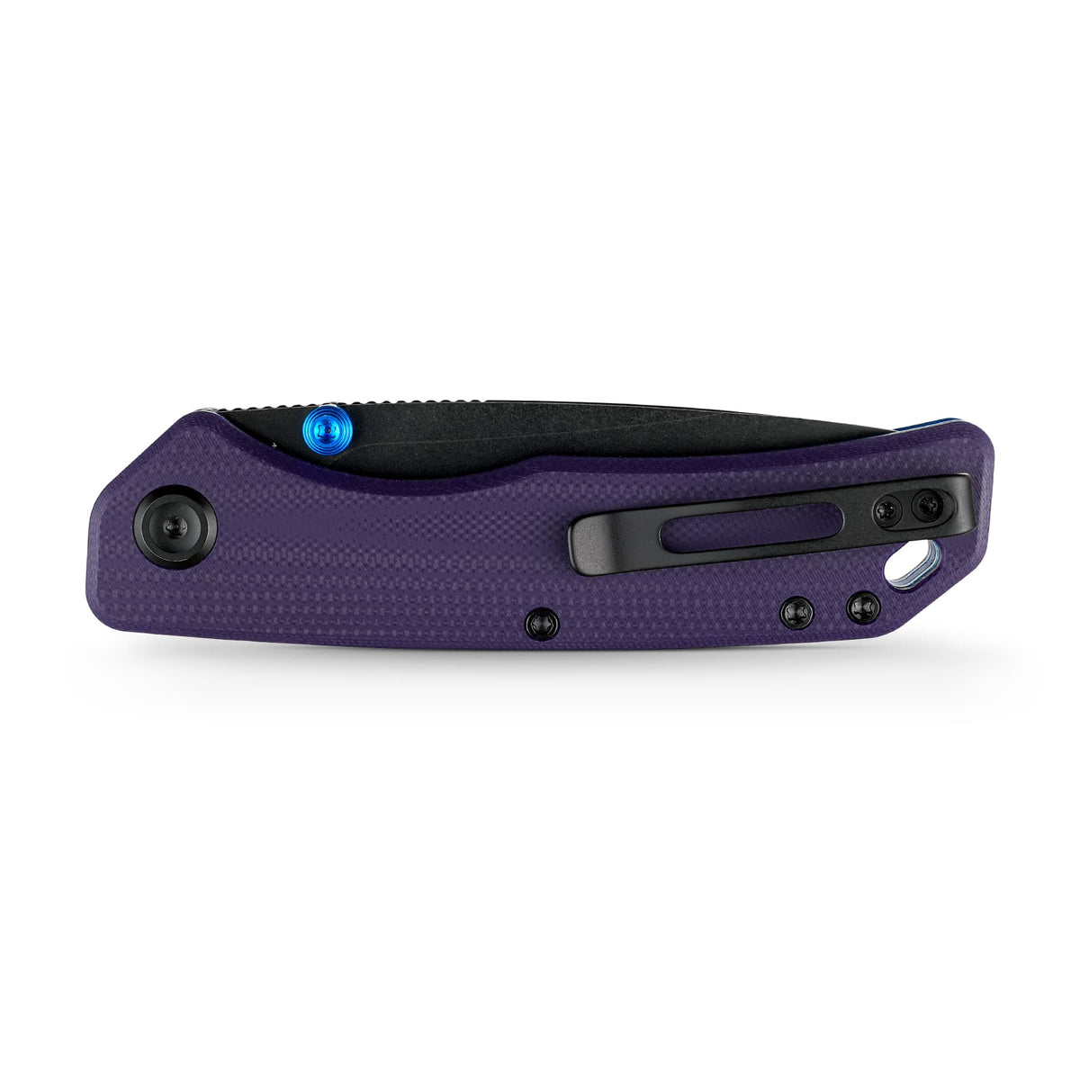 Marten 330 | Purple G10 + Blackwash 14C28N - A1623