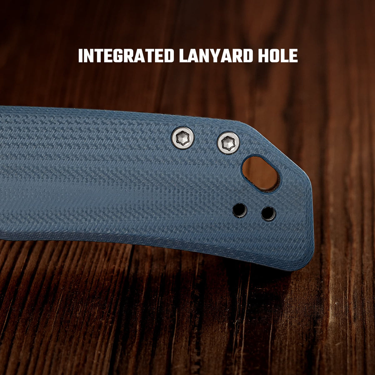 Marten 330 | Blue G10 + Stonewash 14C28N - A1625