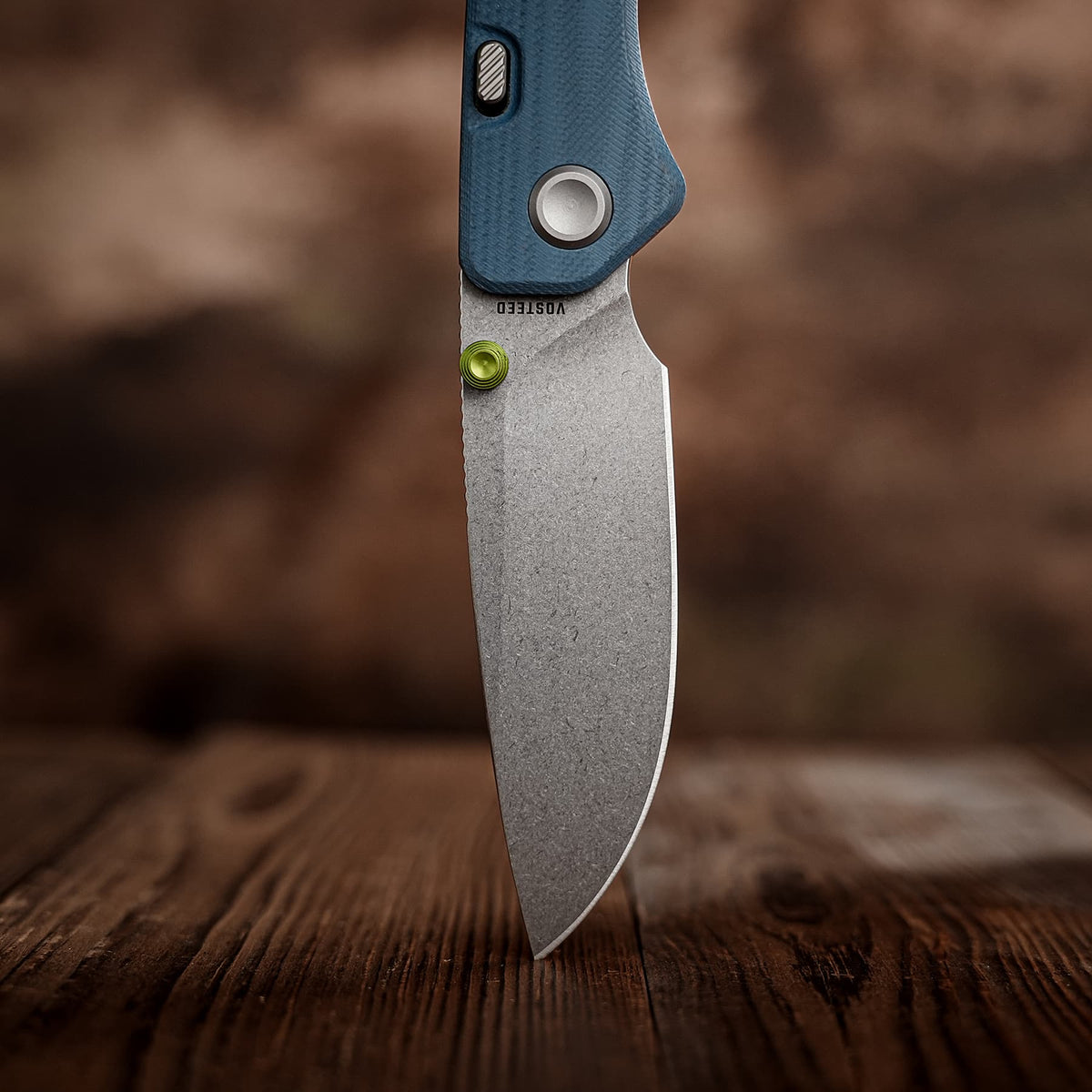Marten 330 | Blue G10 + Stonewash 14C28N - A1625