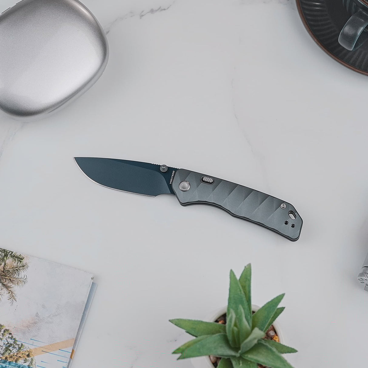 Marten | Dim Grey Aluminium + Cerakote 154CM - A1610