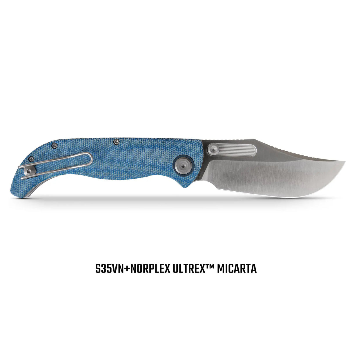 Naga | Blue Norplex UltreX™ Micarta + S35VN - A3901