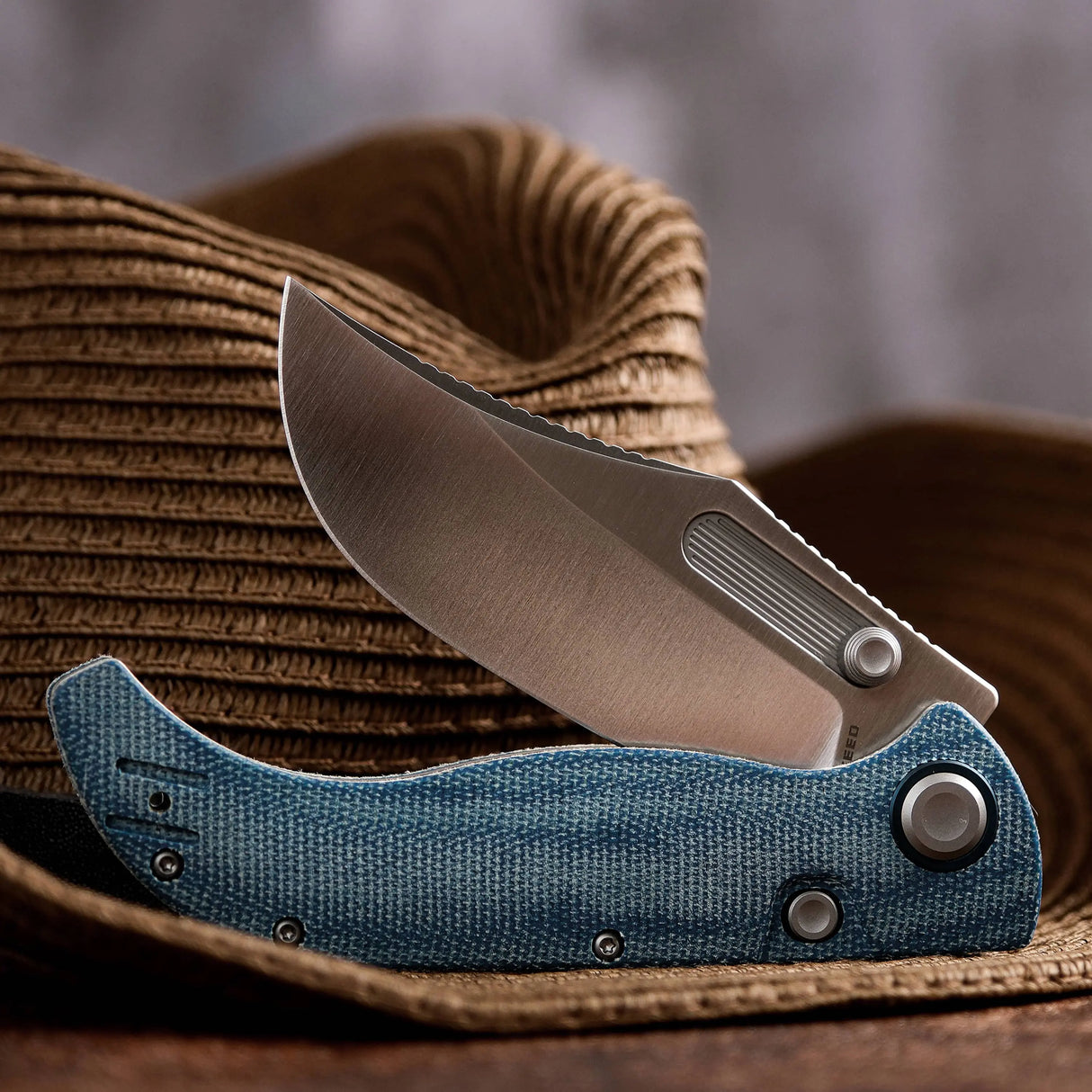 Naga | Blue Norplex UltreX™ Micarta + S35VN - A3901