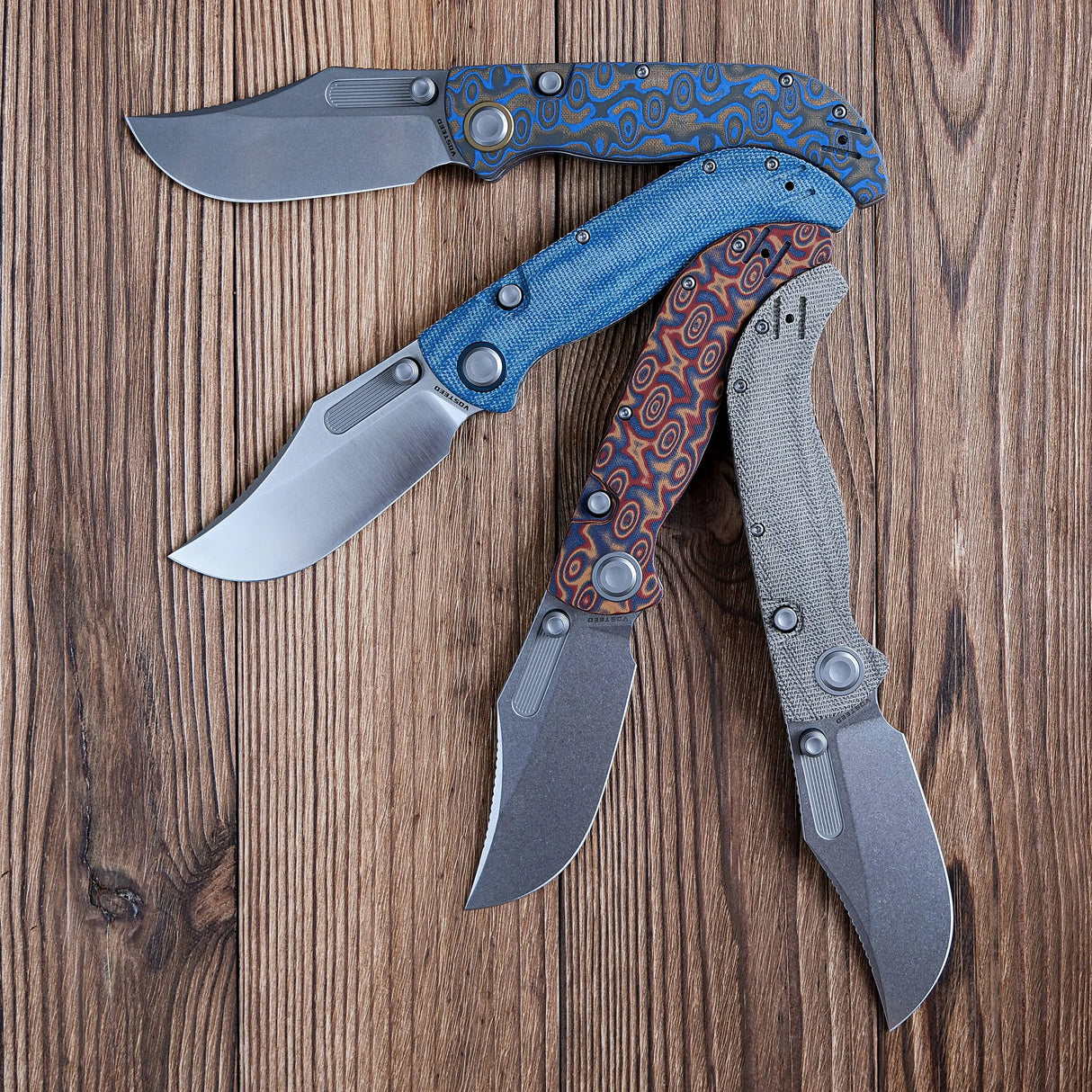 Naga | Blue Ocean Micarta + S35VN - A3903
