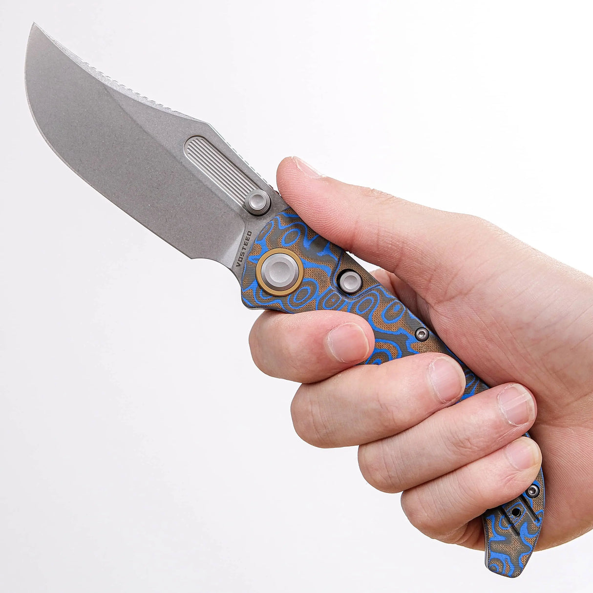 Naga | Blue Ocean Micarta + S35VN - A3903