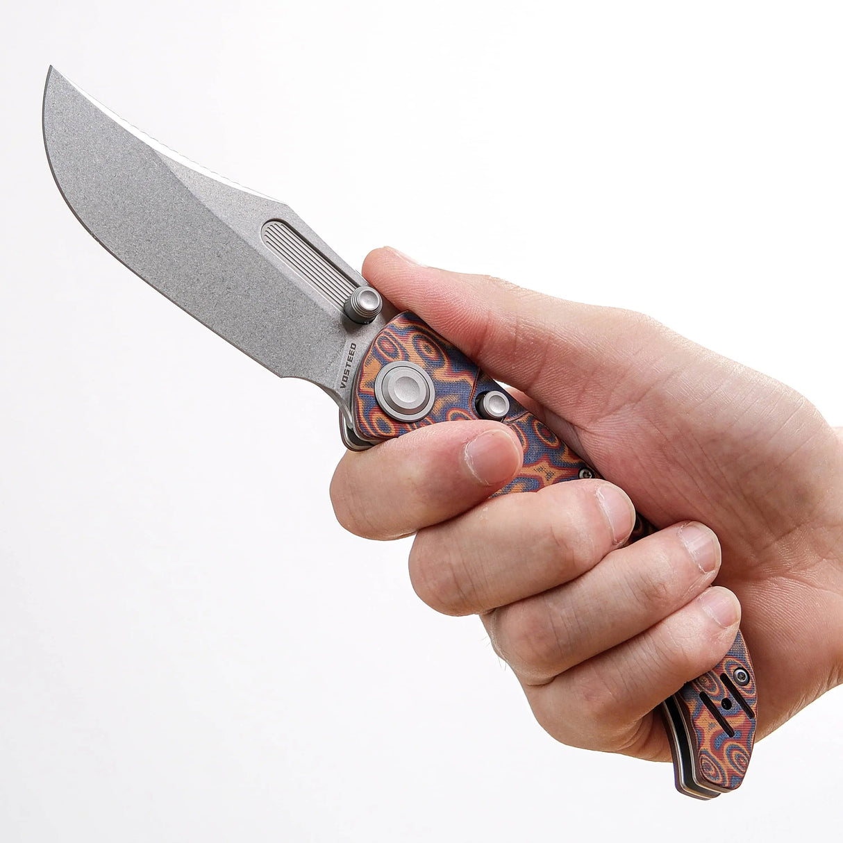 Naga | Copper Raindrop Micarta + S35VN - A3904