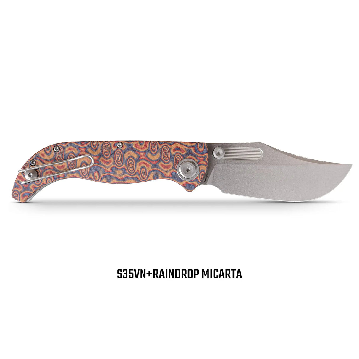 Naga | Copper Raindrop Micarta + S35VN - A3904