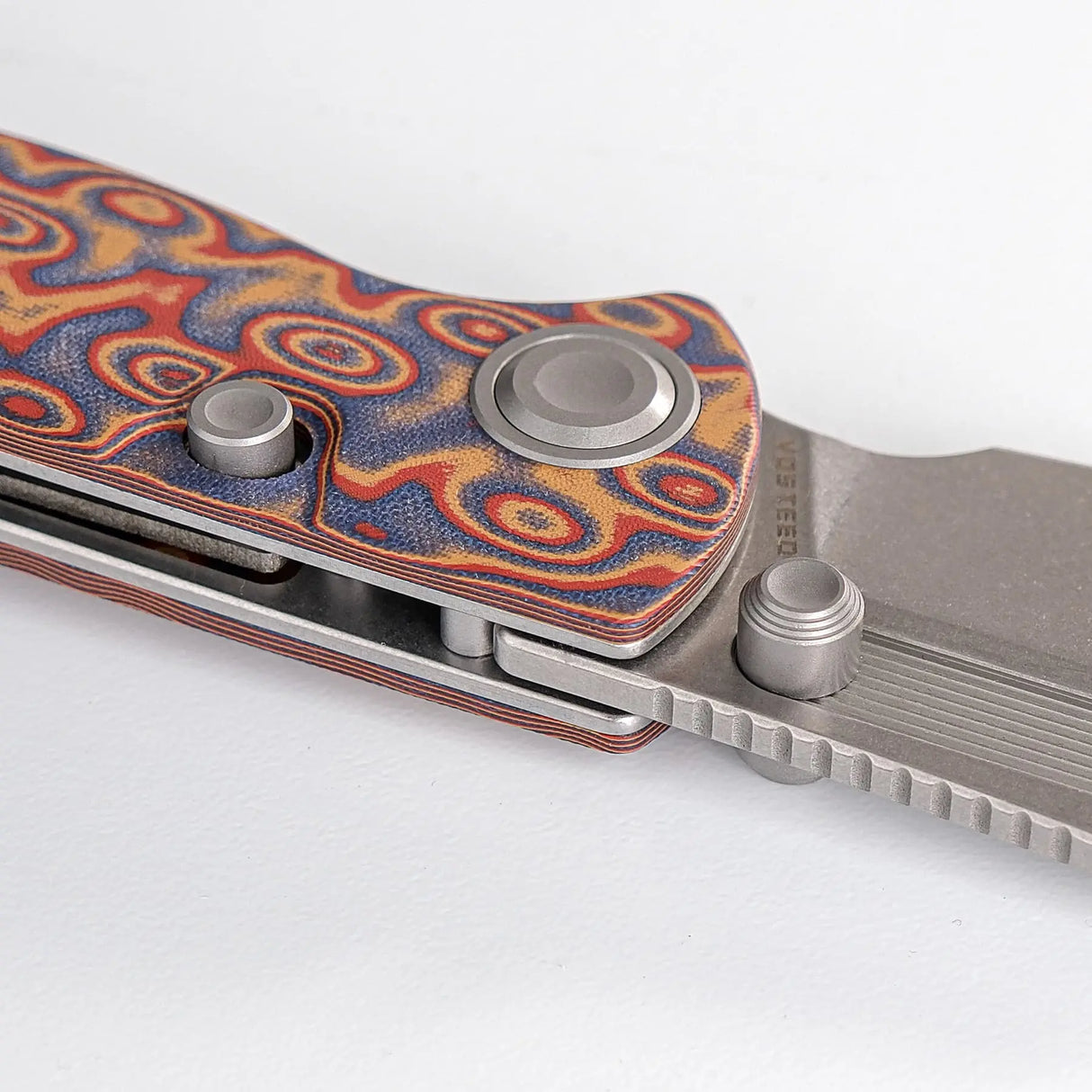 Naga | Copper Raindrop Micarta + S35VN - A3904