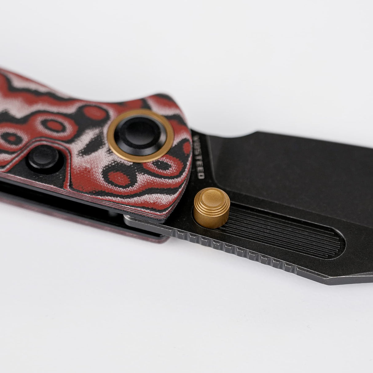 Naga | Ivory Drift Micarta + Blackwash S35VN - A3905