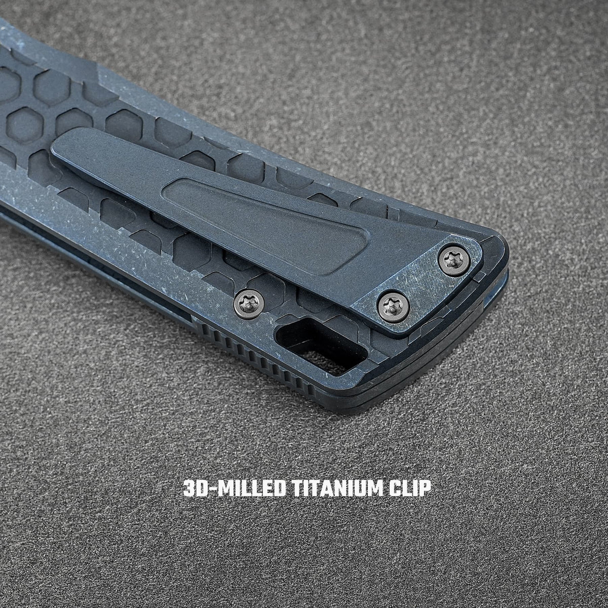 Nymble | Blue Ti + Satin Elmax - A4703