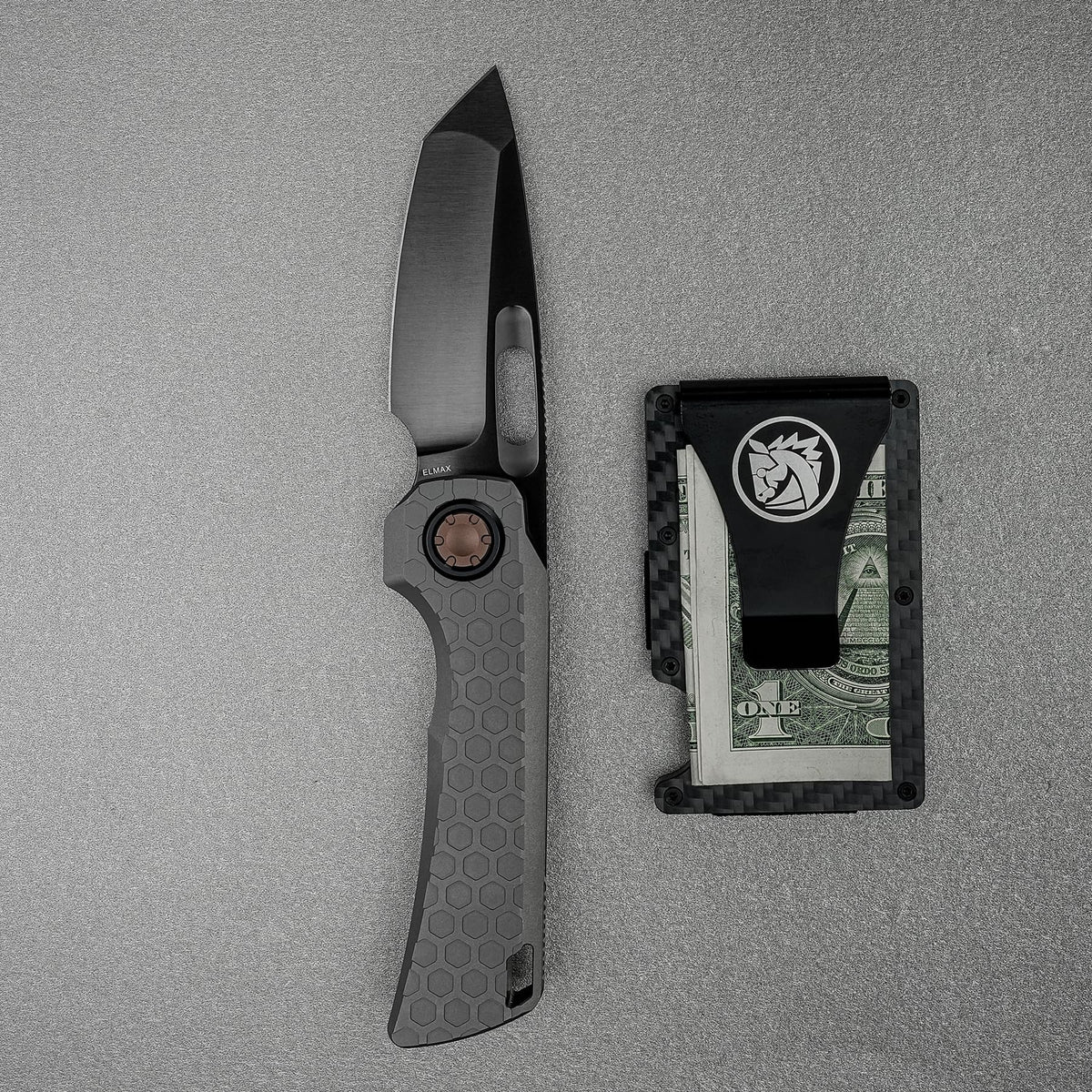 Nymble | Dim Grey Ti + Obsidian DLC Elmax - A4705