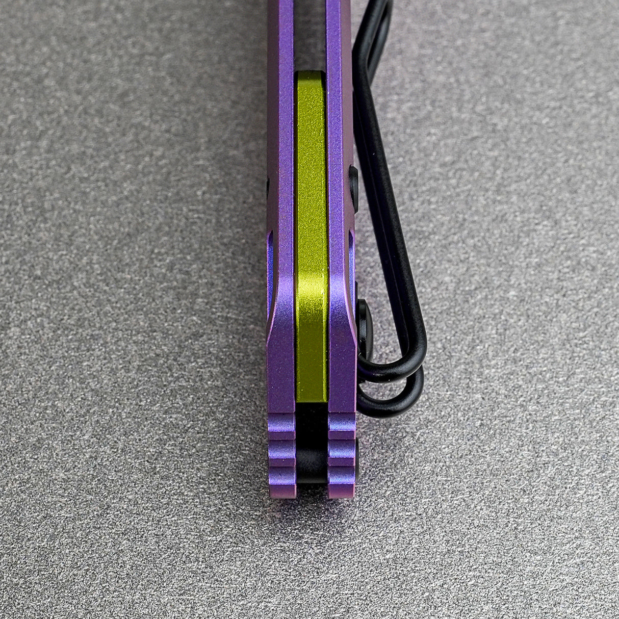 Parallel | Purple Ti + Blackwash 154CM Tanto