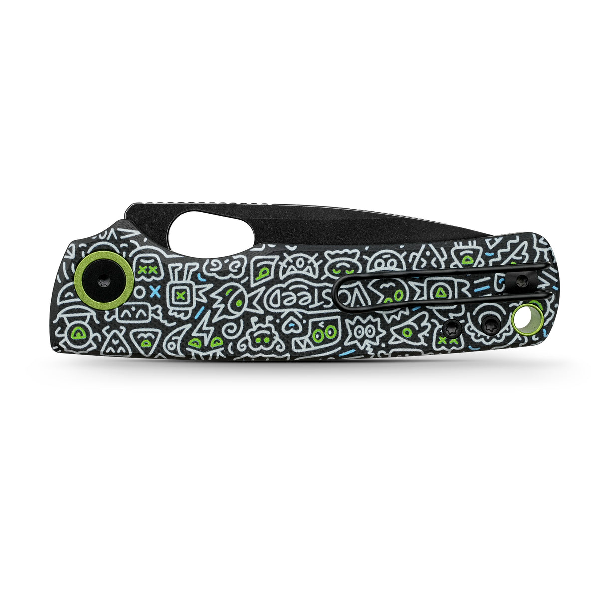 Porcupine | Doodle Monster™ Black G10 + Blackwash - A2619