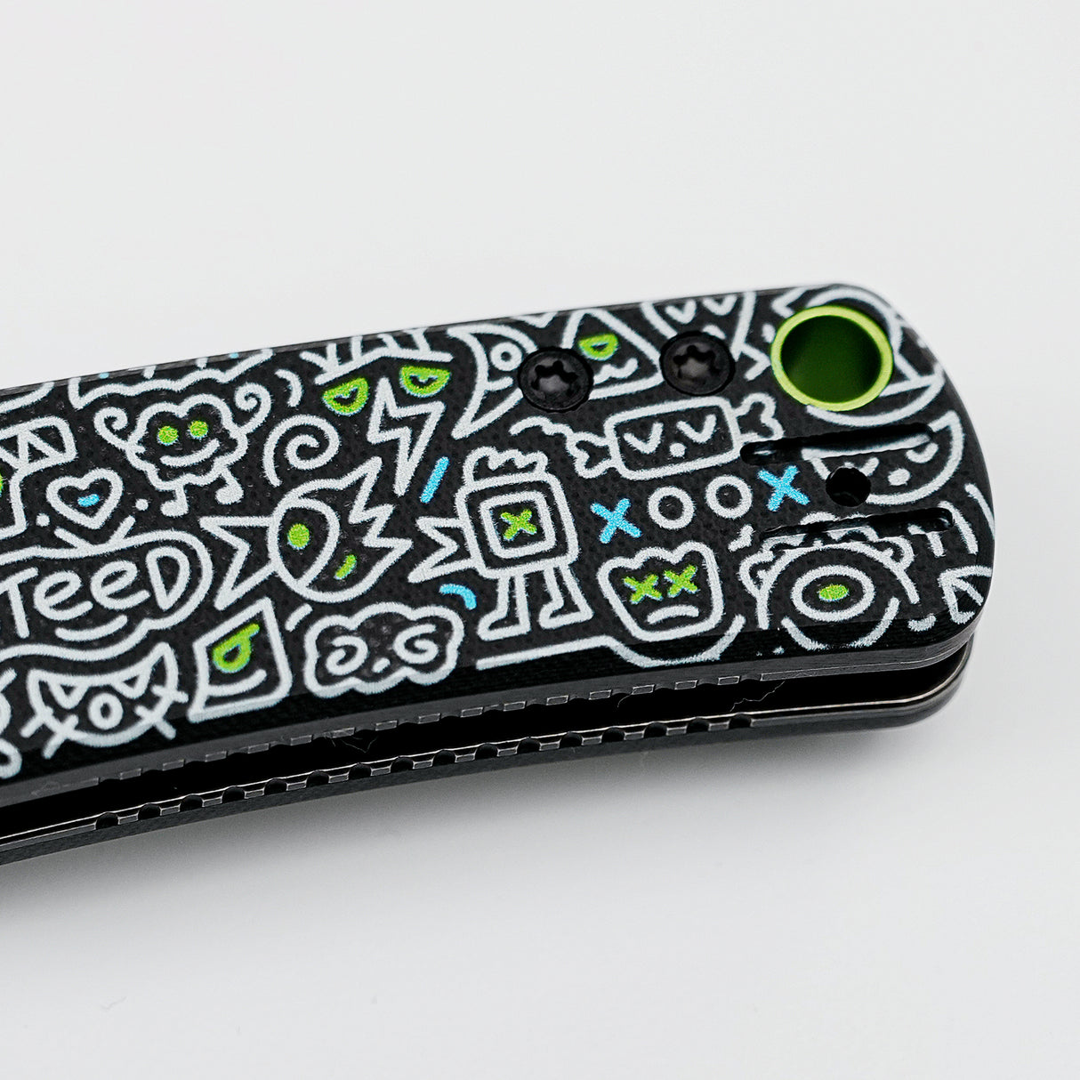 Porcupine | Doodle Monster™ Black G10 + Blackwash - A2619