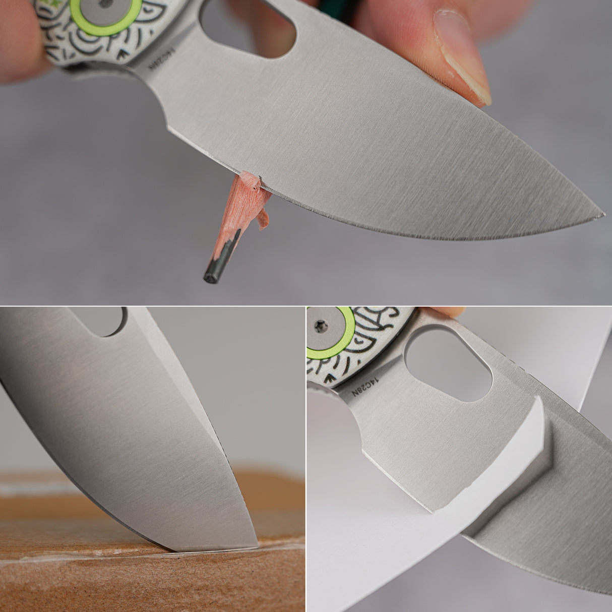 Porcupine | Doodle Monster™ White G10 + Satin - A2620