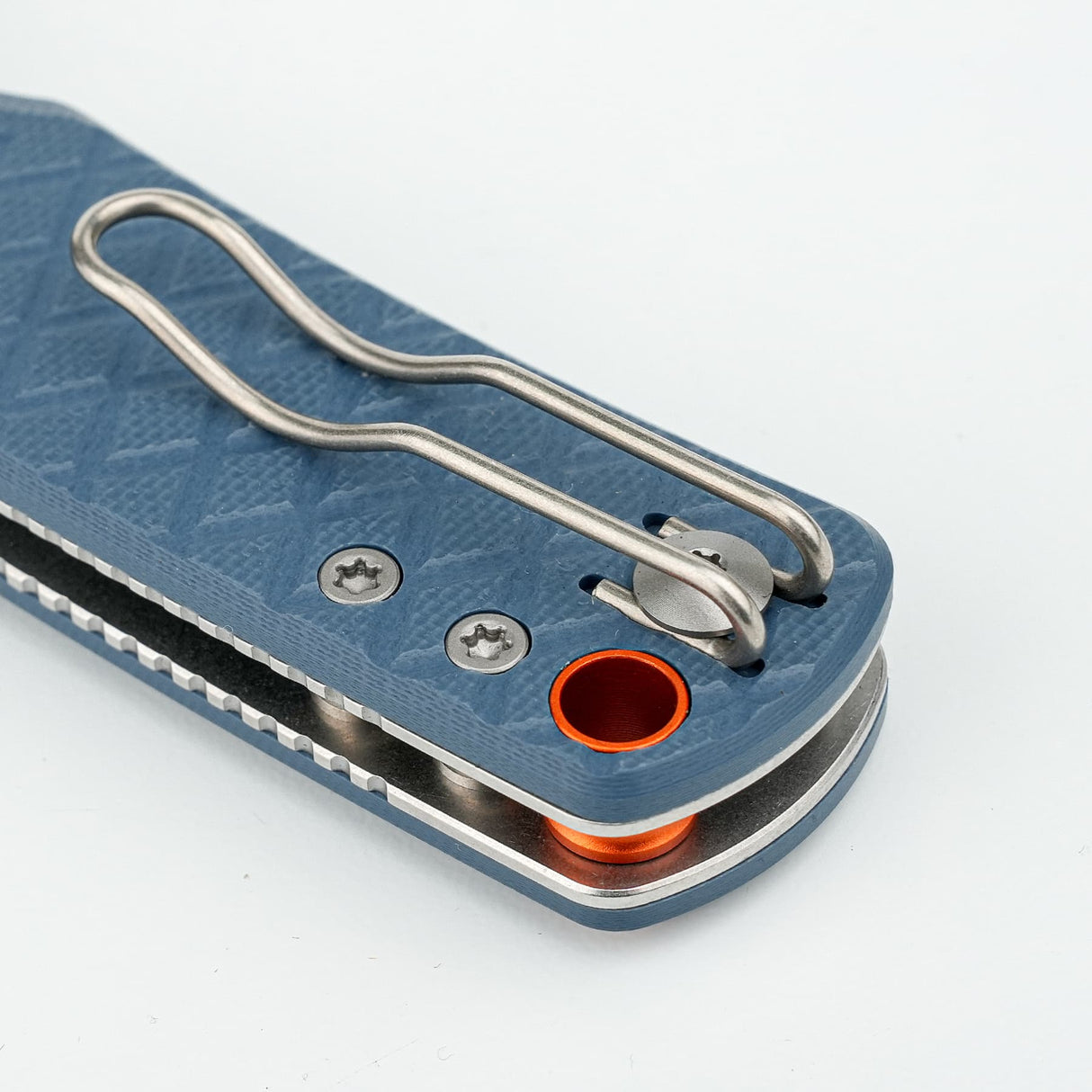 Porcupine | Blue Crosshatch G10 + Satin 14C28N - A2621