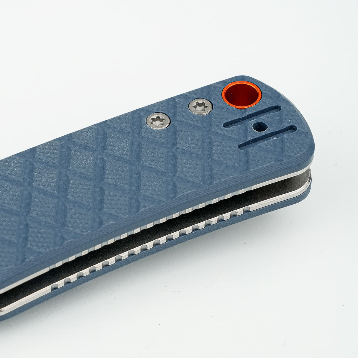 Porcupine | Blue Crosshatch G10 + Satin 14C28N - A2621