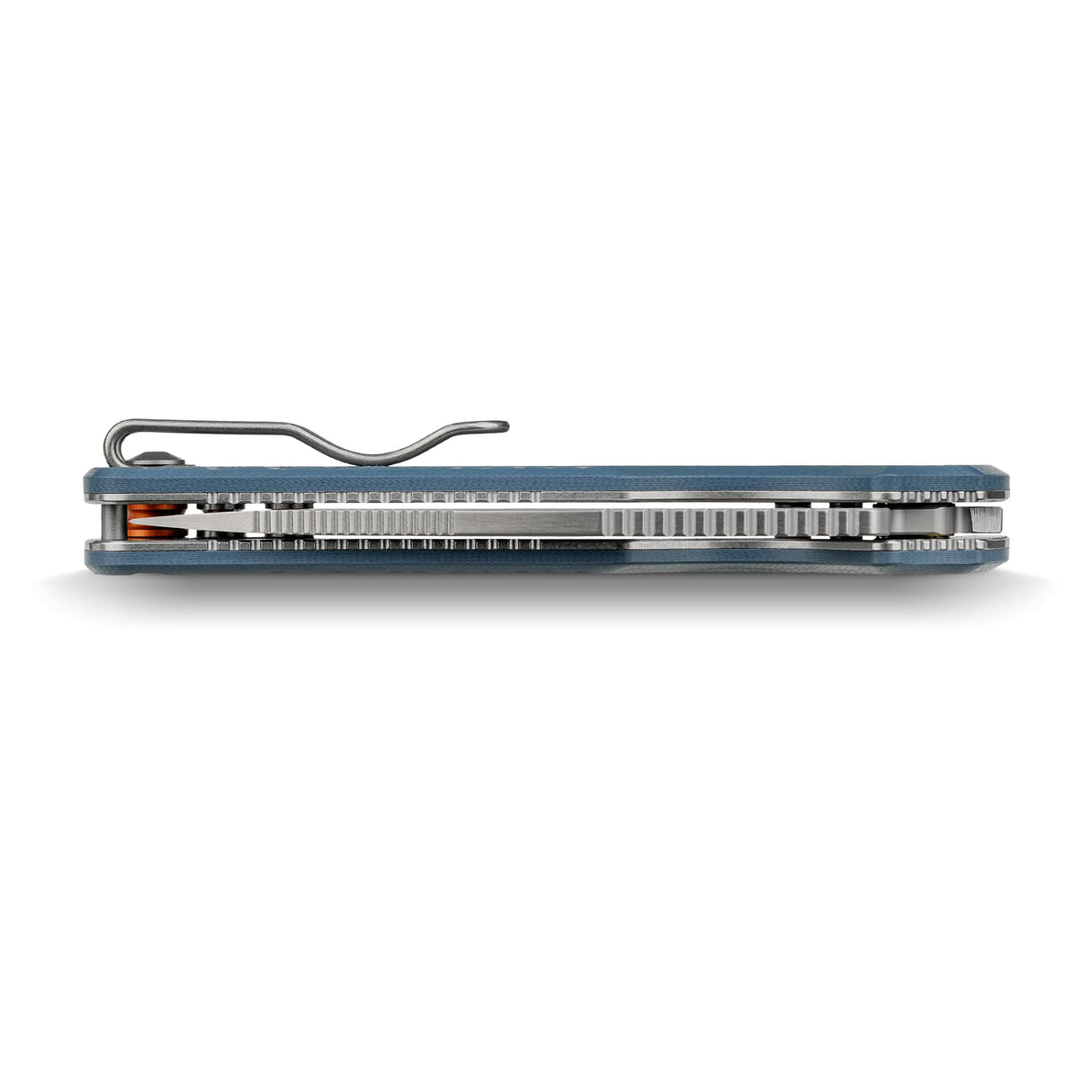 Porcupine | Blue Crosshatch G10 + Satin 14C28N - A2621