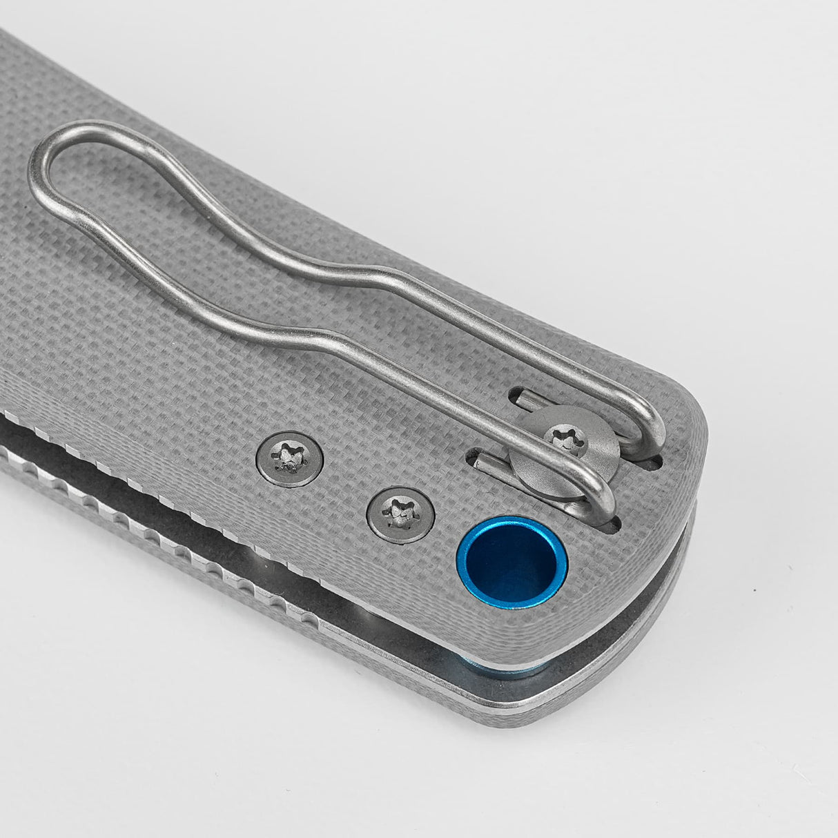 Porcupine Thumb Stud | Grey G10 + Destroyer Grey 14C28N - A2612