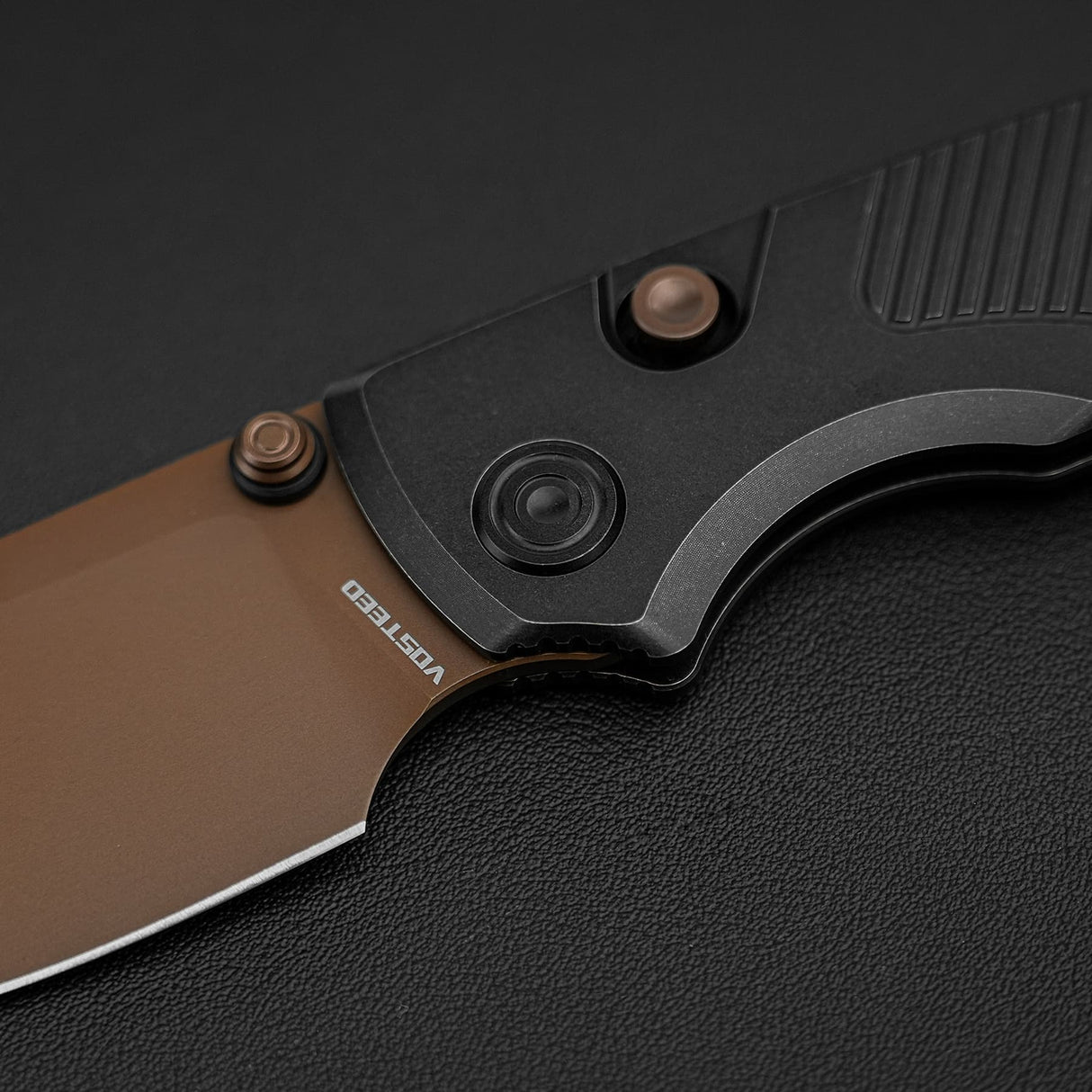 Porcupine TiSlim | Black Ti + Copper Dune 154CM - A4802