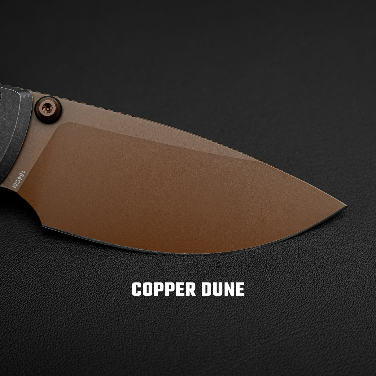 Porcupine TiSlim | Black Ti + Copper Dune 154CM - A4802