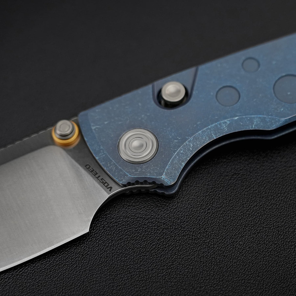 Porcupine TiSlim | Blue Ti + Satin S90V