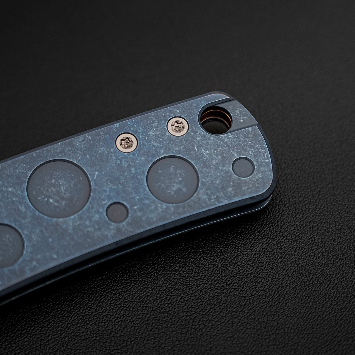 Porcupine TiSlim | Blue Ti + Satin S90V