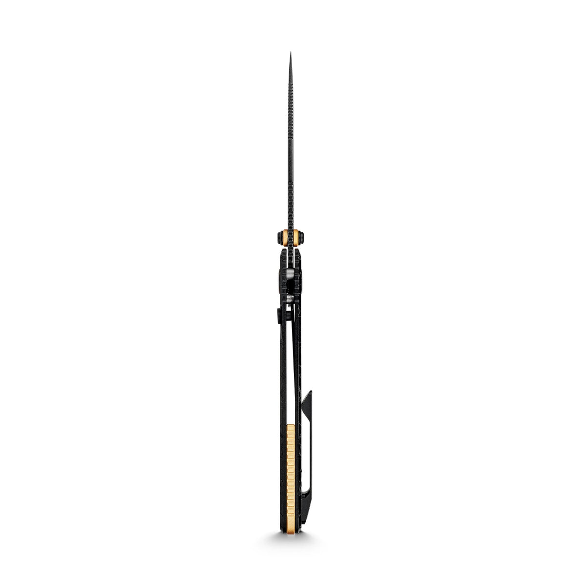 Porcupine TiSlim | Black & Gold Ti + Blackwash S90V - A4815