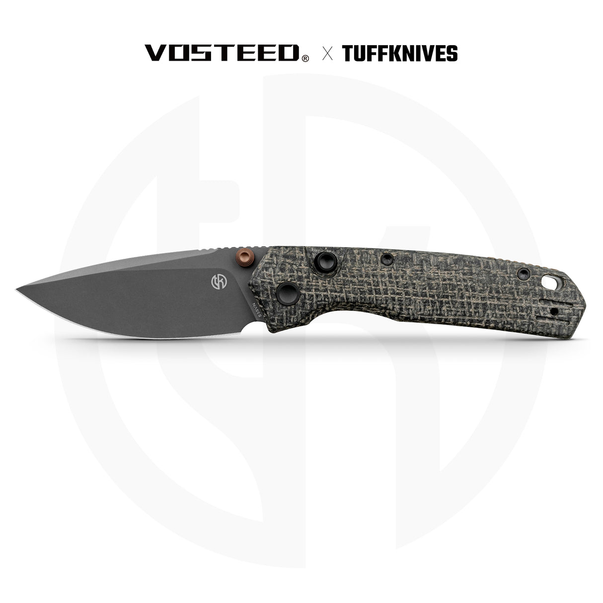 Psyop 299 | Black Norplex UltreX Micarta™ + Destroyer Grey S35VN - A2230